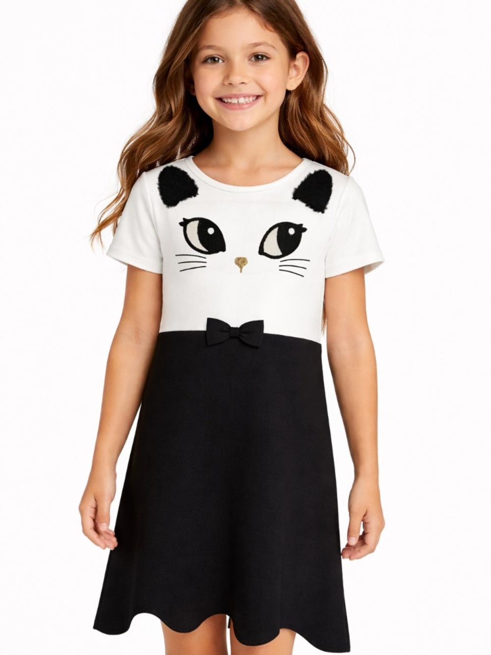 H&M Girl's Kitty Dress Size 8-10